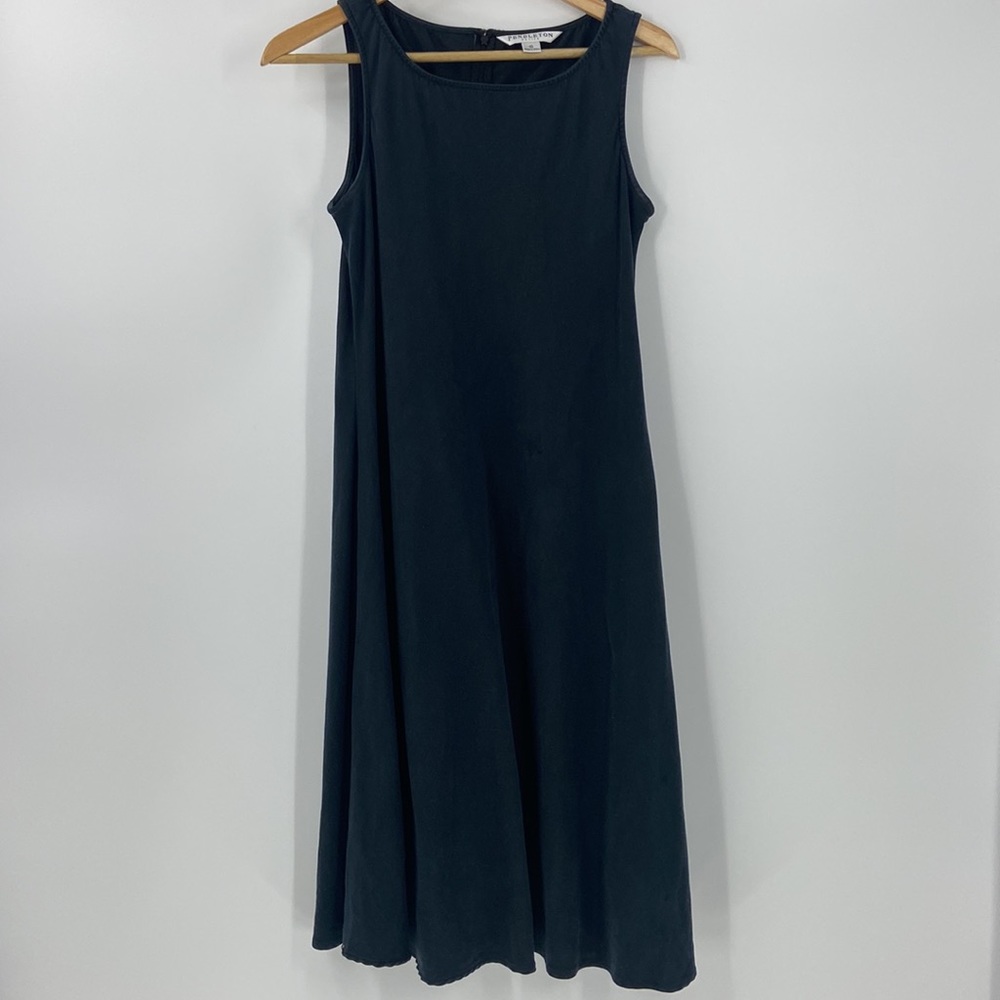 Pendleton dark grey fit and flare dress size 10 petite